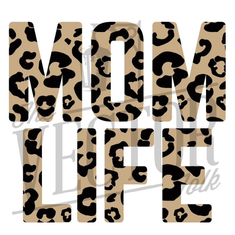 Download Cheetah Mom Life SVG File Cricut Cut Files Silhouette Cut ...
