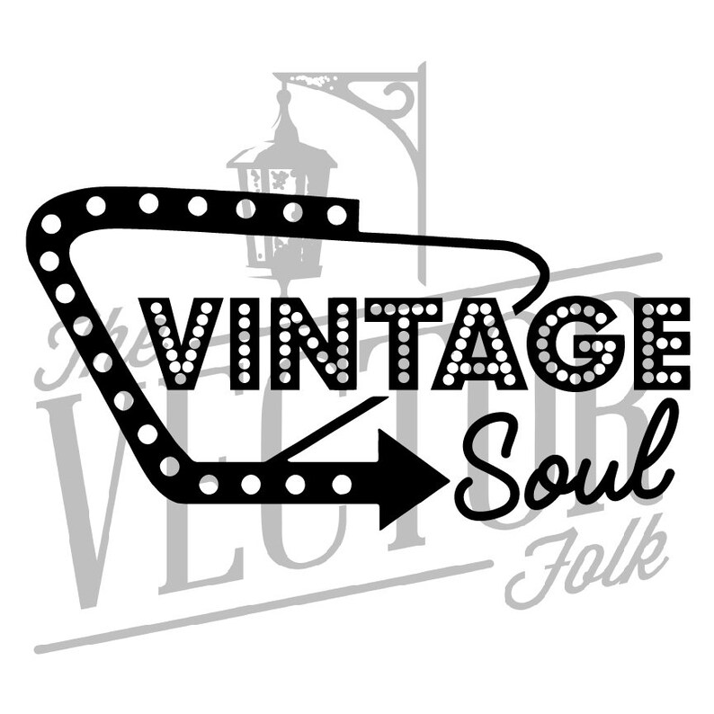Download Vintage Soul SVG DXF et PNG File Fichiers Coupe Cricut | Etsy
