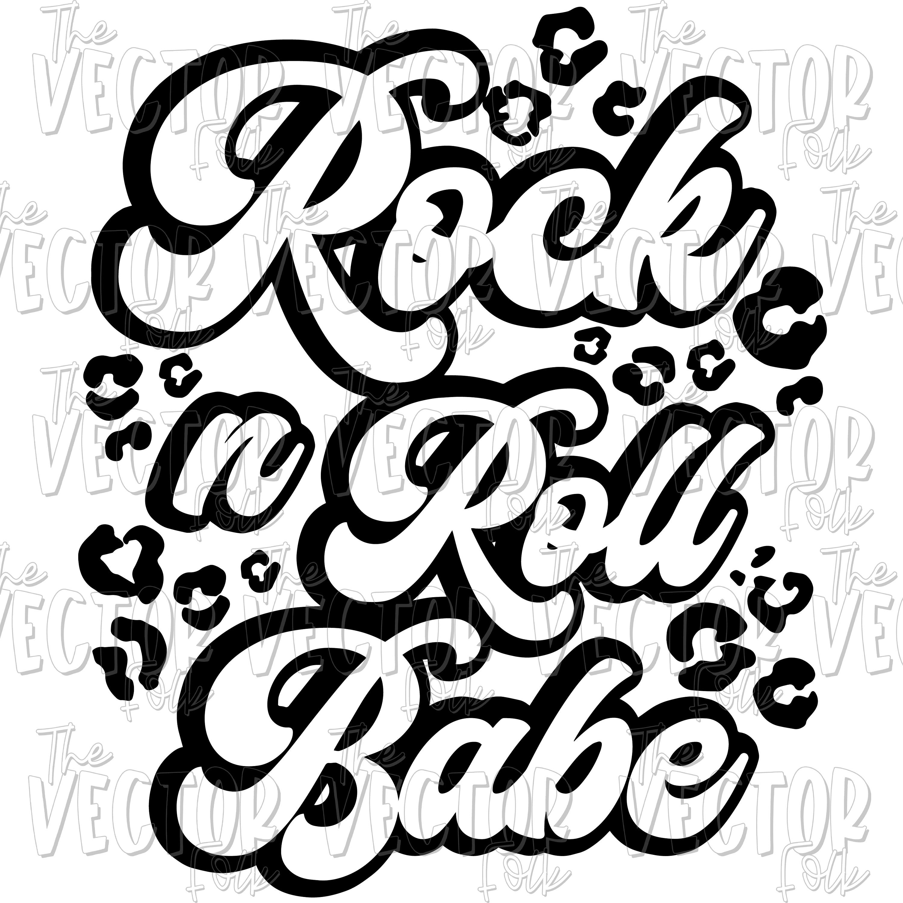 Rock'n Roll SVG