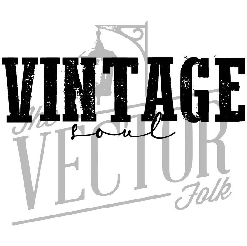 Download Vintage Soul SVG DXF and PNG File Cricut Cut Files | Etsy