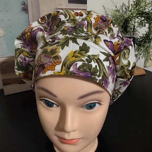 Bouffant Style Scrub Cap