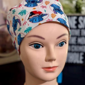 Ponytail Scrub Cap With Ribbons