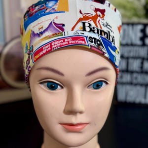 Ponytail Scrub Cap With Ribbons