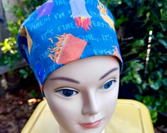 Euro Style Scrub Cap