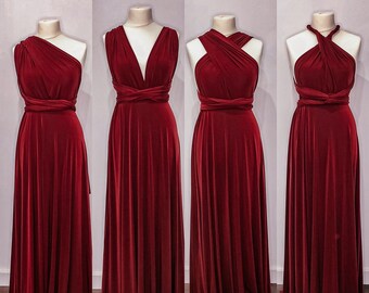 red wine bridesmaid dresses uk