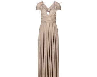 high neck sage green bridesmaid dress Spaghetti Straps Cowl Neck Tea-Length Champagne Bridesmaid Dress SEV00   SELINADRESS
