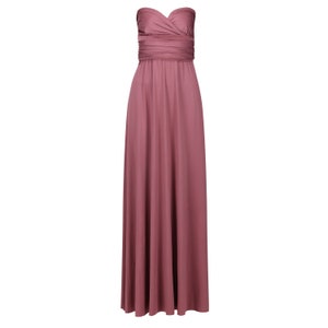 Dusky Rose Multiway Infinity Bridesmaid Dress for Weddings