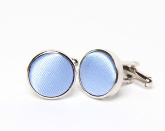 Dusty Blue Cufflinks