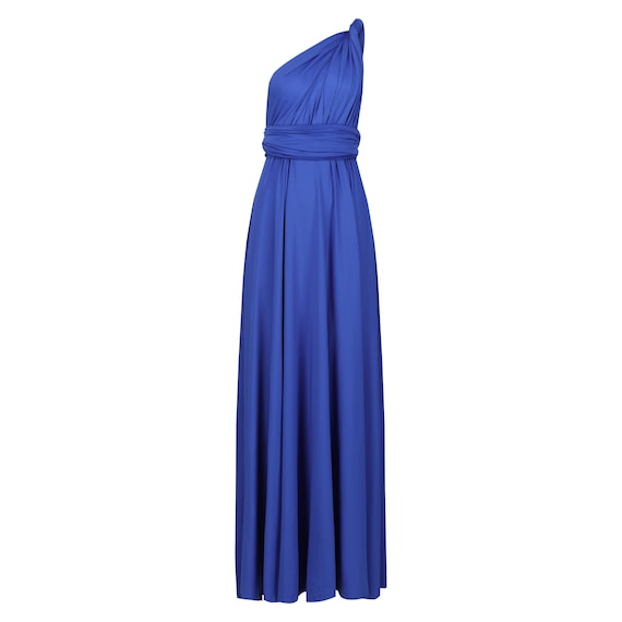 royal blue bridesmaid dresses macy's Macy Chiffon Adjustable Bridesmaid Dress