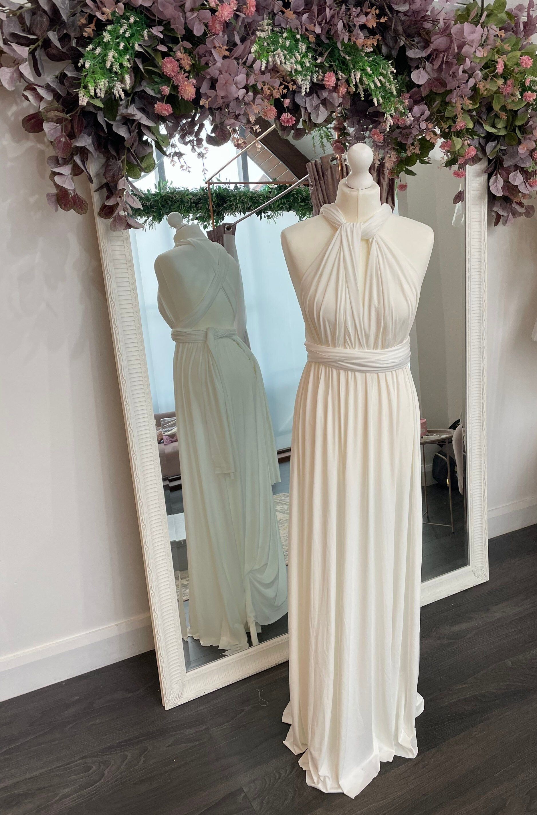 Ivory Multiway Infinity Bridesmaid wedding Dress for Weddings Ivory Multiway Infinity Bridesmaid wedding Dress for Weddings