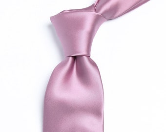 Mauve Purple Groomsmen Fliege,Krawatte und Einstecktuch im Set für die Hochzeiten