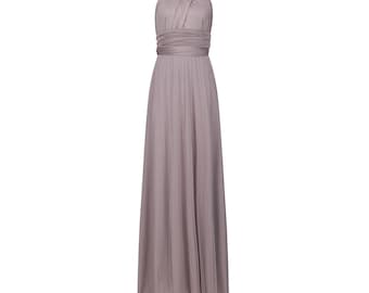 Heather Purple Multiway Infinity Bridesmaid Dress for Weddings - Etsy