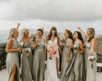 fossil green bridesmaid dresses Fossil Green Bridesmaid Dresses