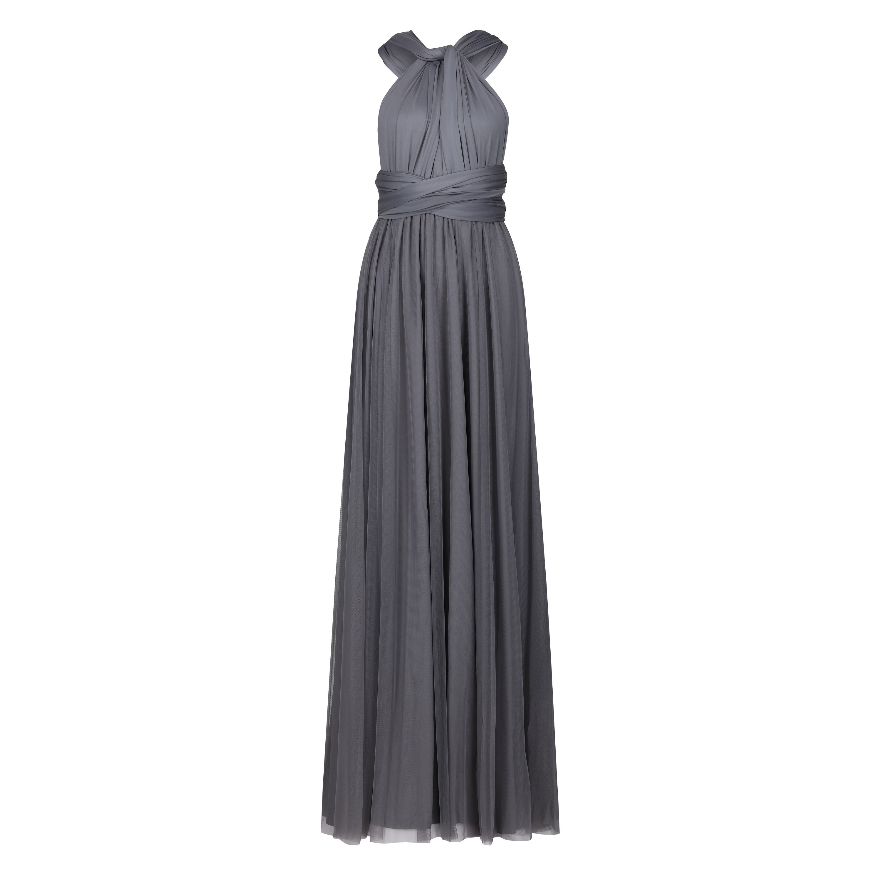 Dark Grey Dress MERCURY Bridesmaid Dress/ CUSTOM/ Convertible Dress  Infinity Dress/ Multiway Dress/ Multi Wrap Dress