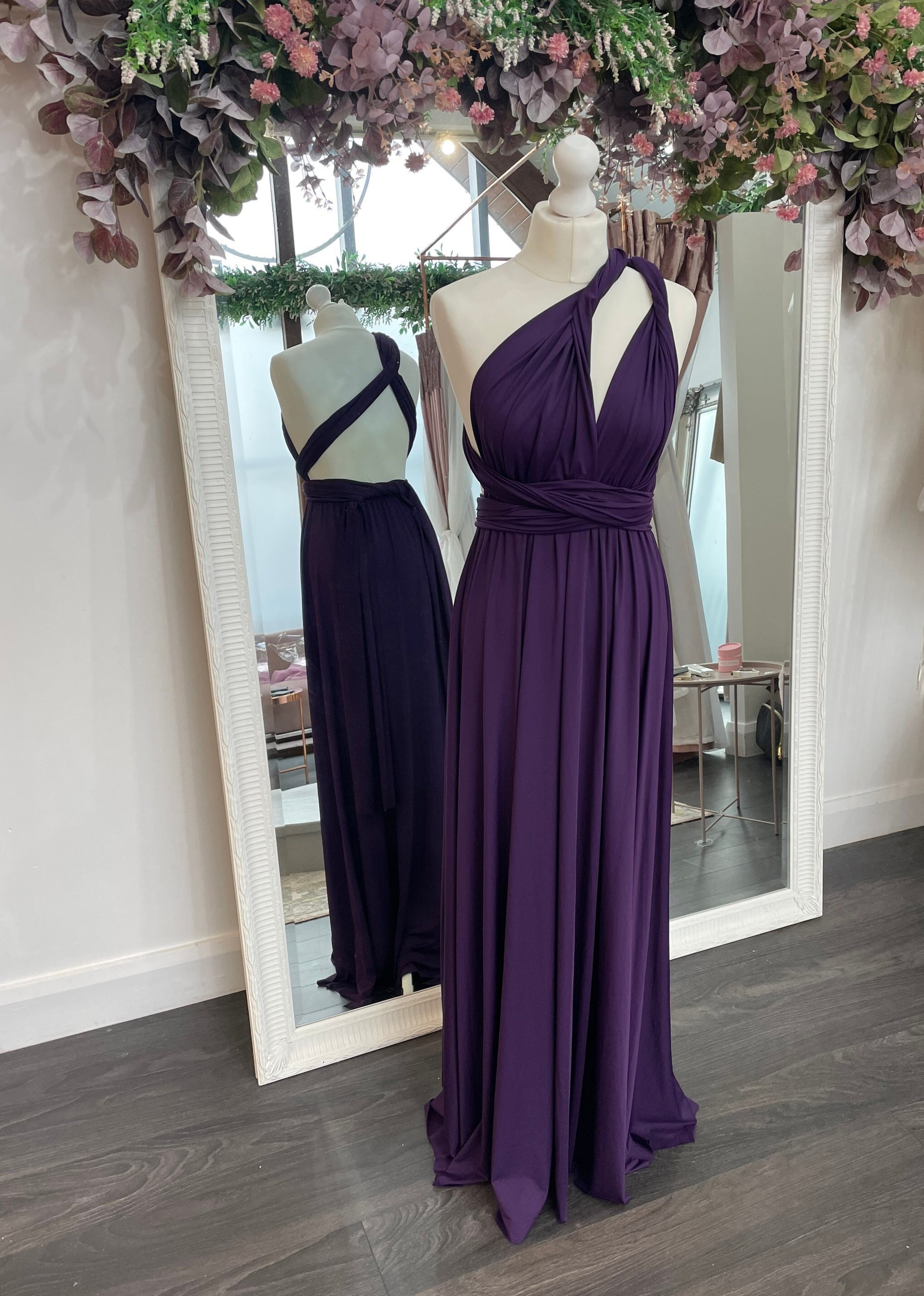 aubergine purple bridesmaid dresses Dark Purple Aubergine Bridesmaid Dresses -Avery Austin Page 3