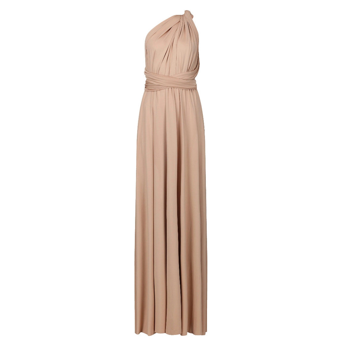 Champagne Multiway Infinity Bridesmaid Dress for Weddings - Etsy