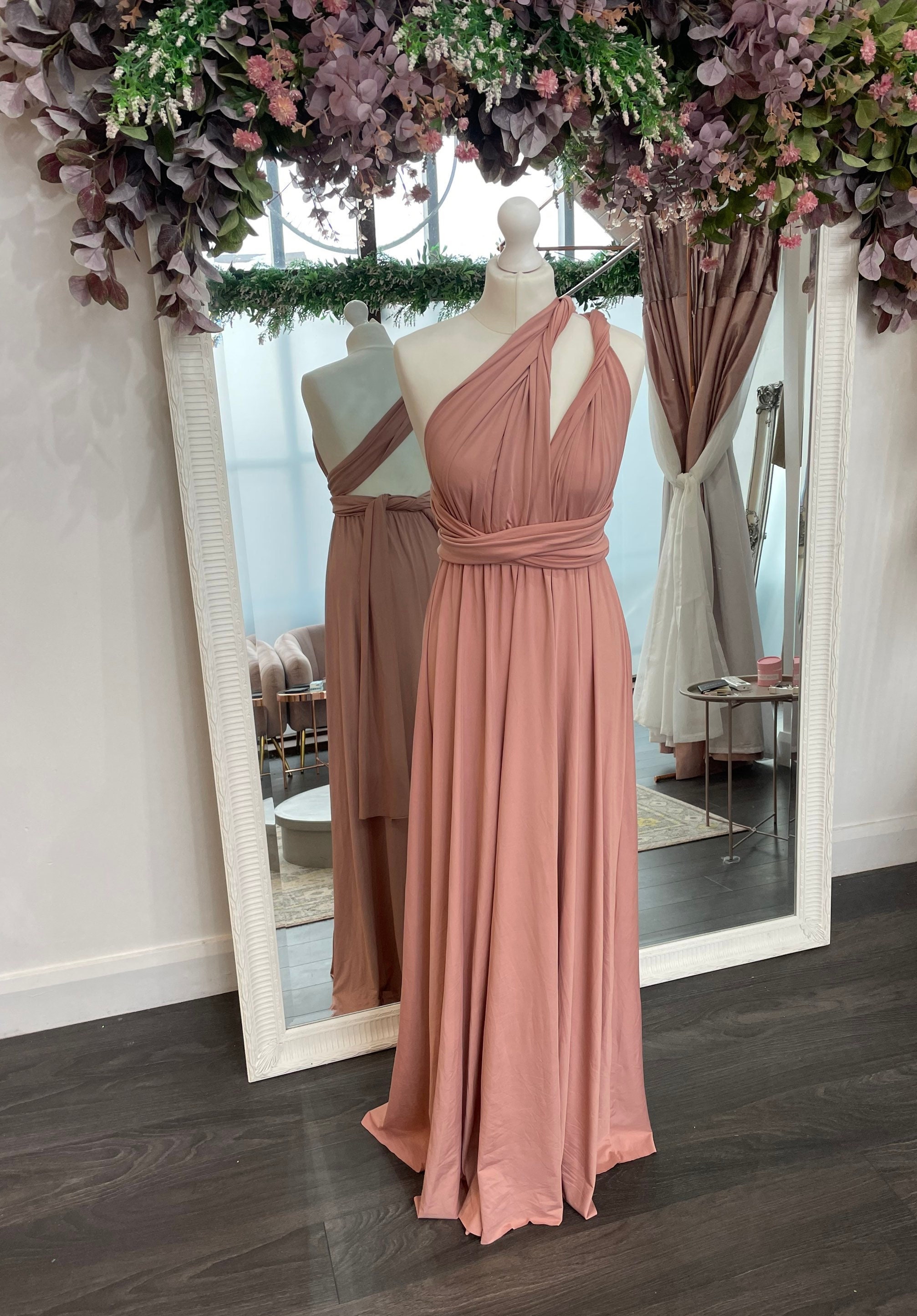 multi wrap bridesmaid dress 7 Multiwrap dress ideas