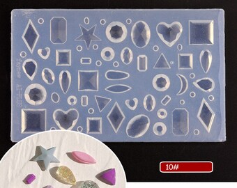 3D Silikonform für Nagelkunst,DIY Puppenhaus Deco,Schmuckherstellung,flexible Form,Nageldekoration,DIY Nagelkunst