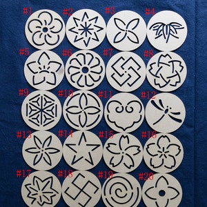 Acrylic Sashiko Stencil,Sashiko embroidery pattern,Quilt stitch mold,Small needle embroidery,Decorated with floral pattern,cross pattern