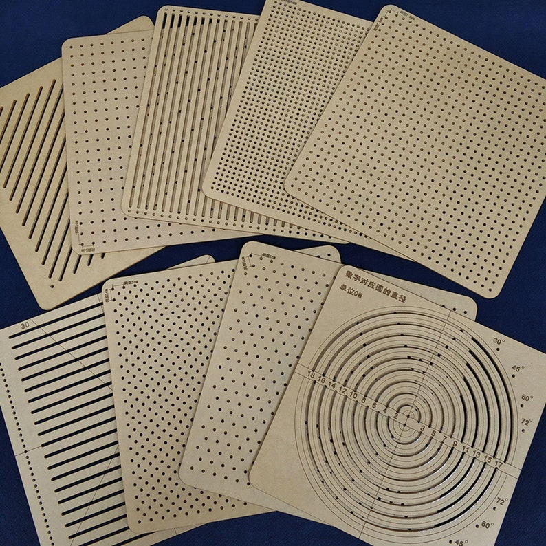 Acrylic Sashiko Stencilsashiko Embroidery Patternquilt - Etsy UK