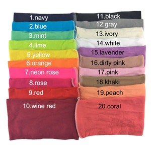 3.5 inch wide Nylon Headbands,Baby Nylon Headbands,Solid Nylon Headband,Headband Supplies,Nylon Headwrap Turban