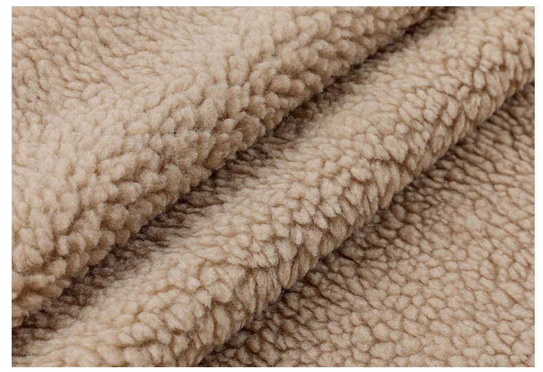 Regal Fabric Angelina Sherpa Fabric / Faux Lamb Fur Upholstery / 6 Colors  in Stock / Fabric by the Yard 