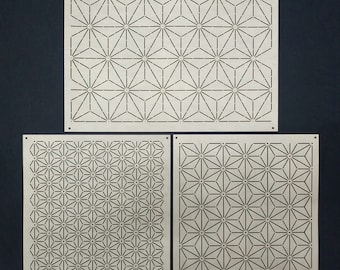 G2239 Rolling Mill (japanese Asanoha) Low Relief Pattern 4