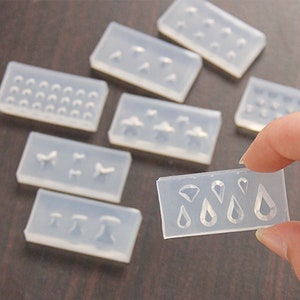 15 styles 3D Silicone Mold for Nail Art,DIY Doll House Deco,Jewelry Making,Flexible Mold,Nail Decoration,DIY Nail Art