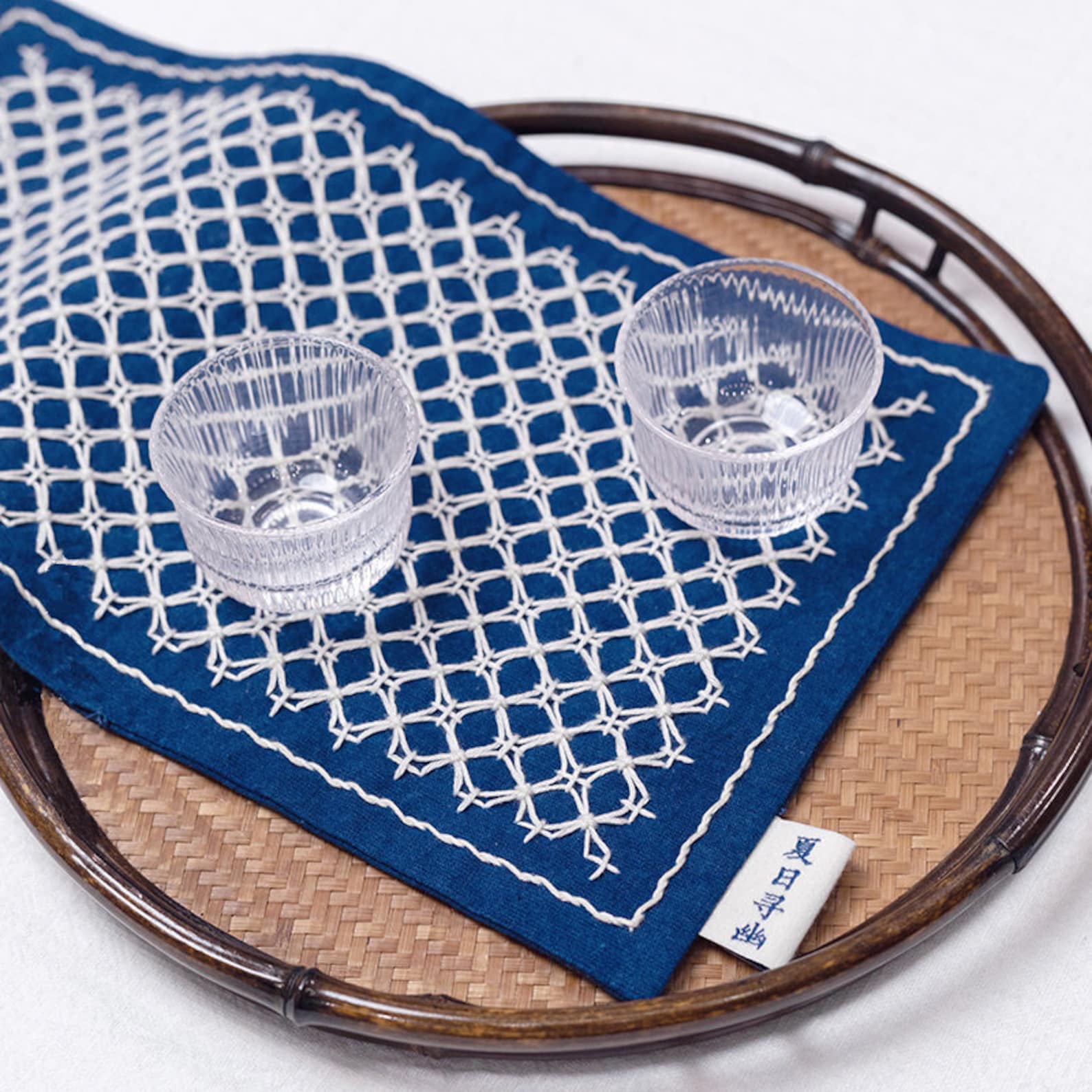 Sashiko-Kit, vorgedrucktes Muster, Sashiko-Materialverpackung, DIY ...