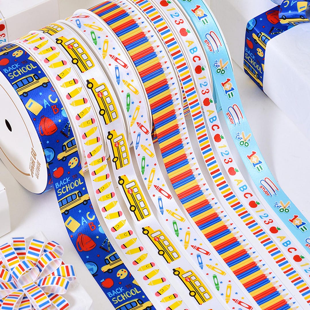Children's Day Gift Ribbon,printed Ribbon,gift Wrap Ribbon,10 Yards ...