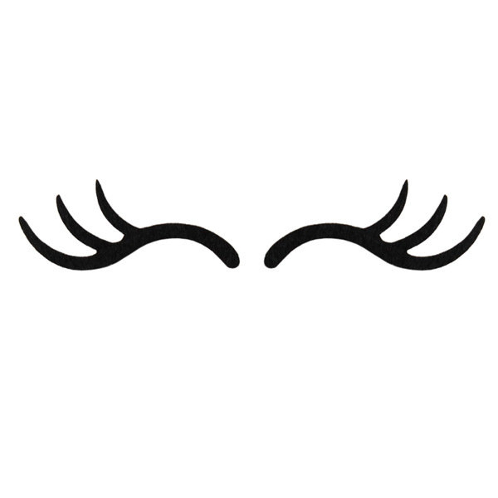 Unicorn Eyelashessleepy Eyelashes Decalsunicorn Etsy