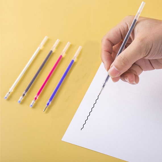 4 Colors Heat Erasable Fabric Pens with 20 Erasable Pen Refills