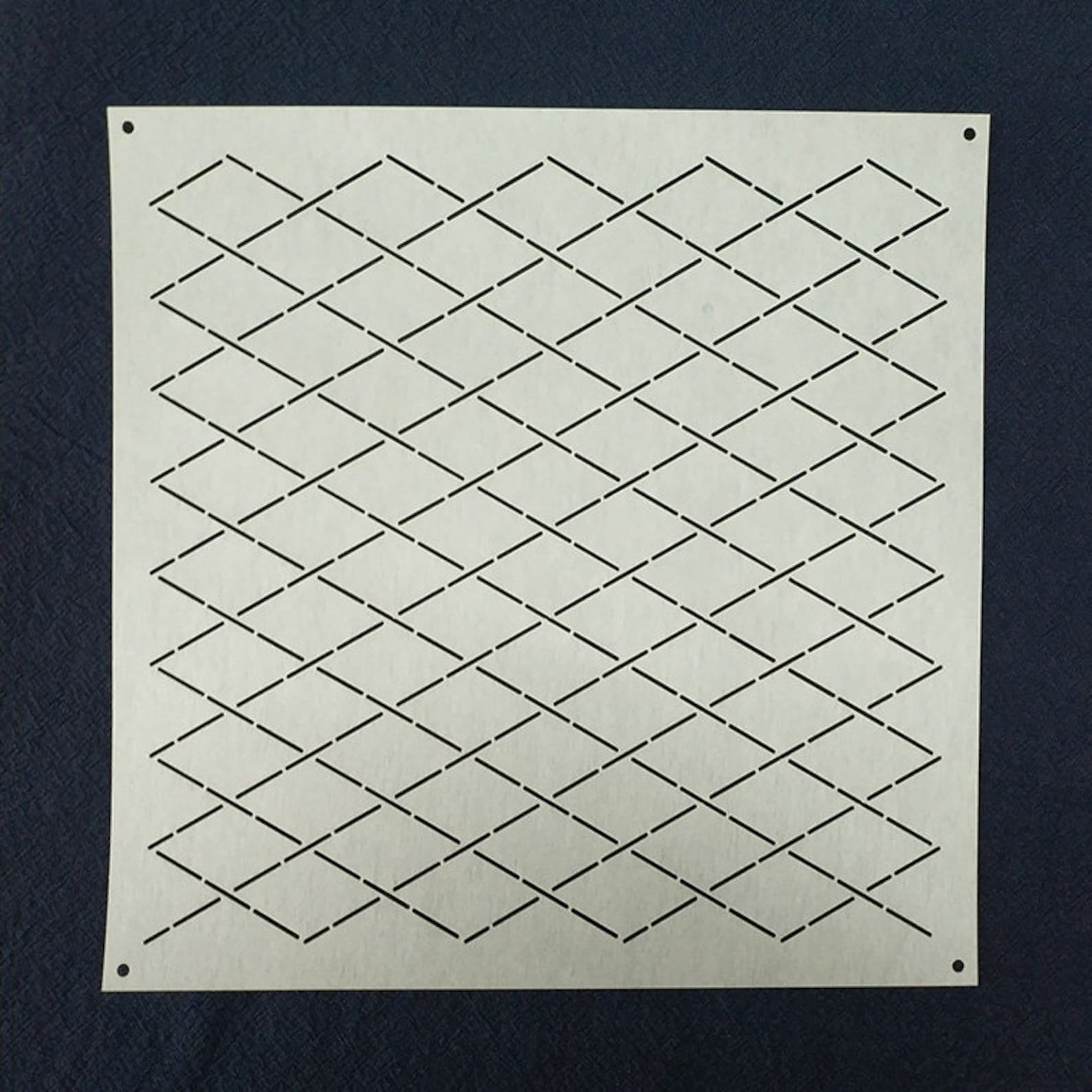 Sashiko Stencil,sashiko Embroidery Pattern,quilt Stitch Mold,4 Shape ...