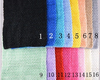 Tutú de ganchillo de 12 pulgadas, top de tubo de tutú, top de tutú de ganchillo sin forro, disfraces de Halloween, vestido de tutú para niñas, 21 colores