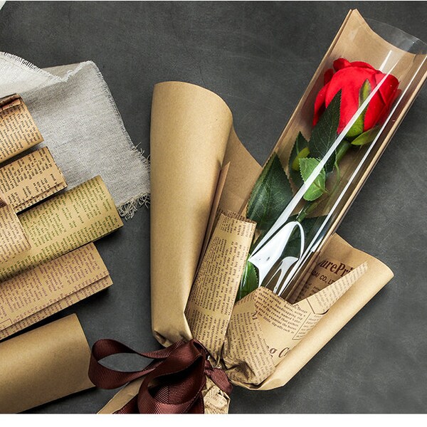 Newspaper Wrapping Paper Etsy