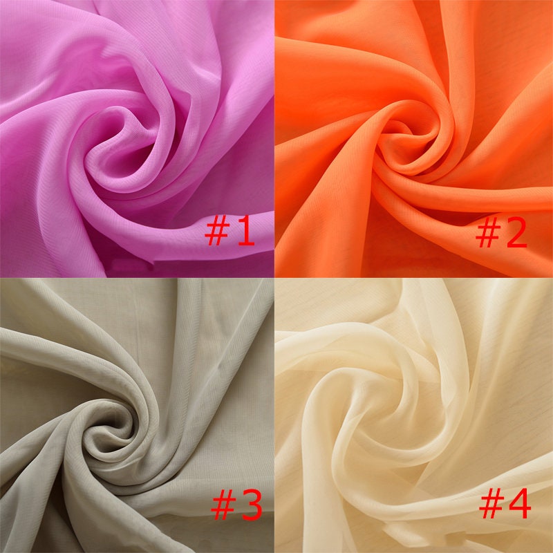 best styles for chiffon material