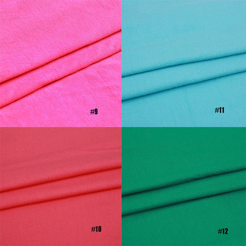 Modal Fabric Pure Cotton Stretch Knitted Garment Fabric 1/2 Etsy