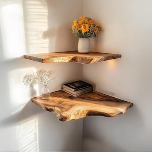 Vintage Floating Shelves Wall Mounted Floating Shelves Handmade Custom Size Rustic Home Decor Housewarming Gifts
