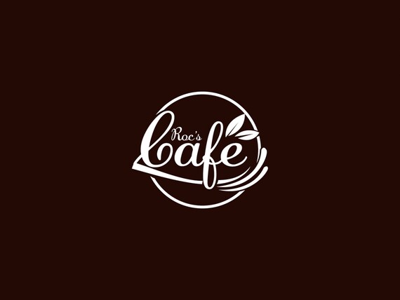 CAFE LOGO DESIGN Custom Professional Cafe Logo Design. Unique | Etsy