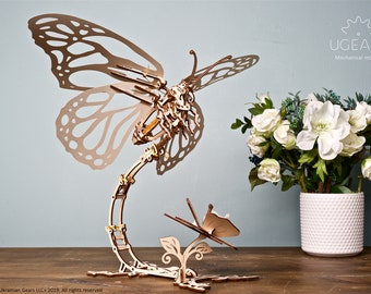 Download Butterfly 3d Puzzle Etsy