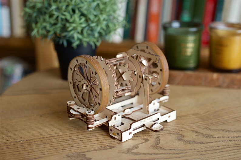 Jigsaw 3D Puzzle Wooden STEM LAB DIFFERENTIAL Model Kit Etsy