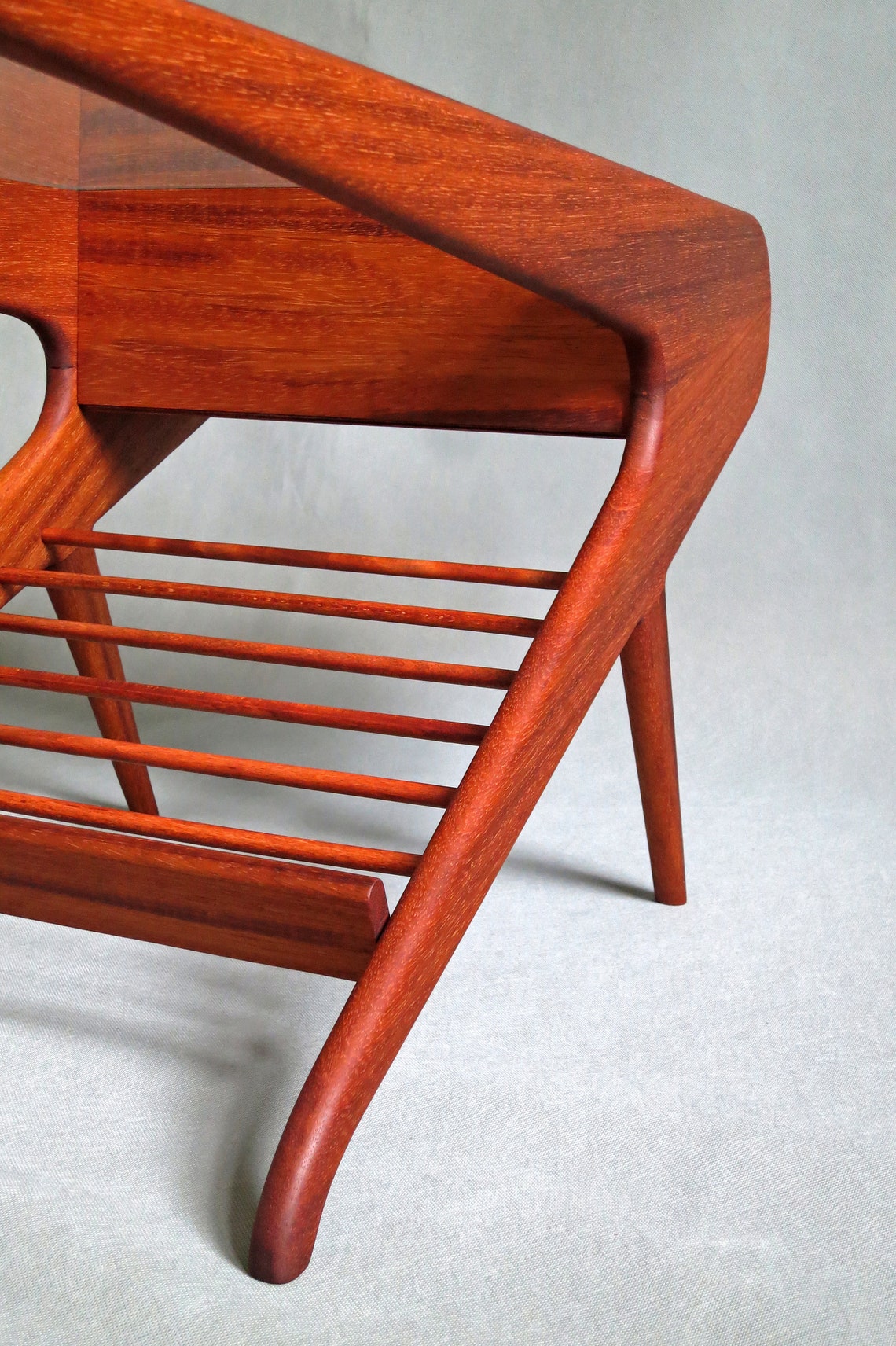 TEAK Wood Mid Century Coffee Table in the Style of Ico Parisi Etsy