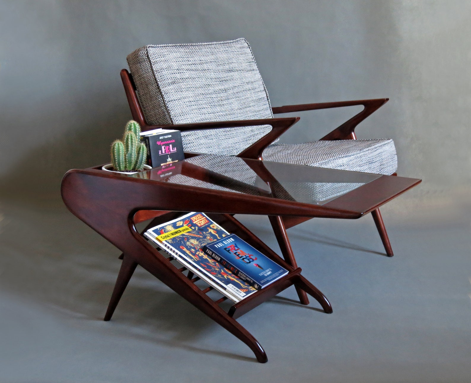 TEAK Wood Mid Century Coffee Table in the Style of Ico Parisi Etsy