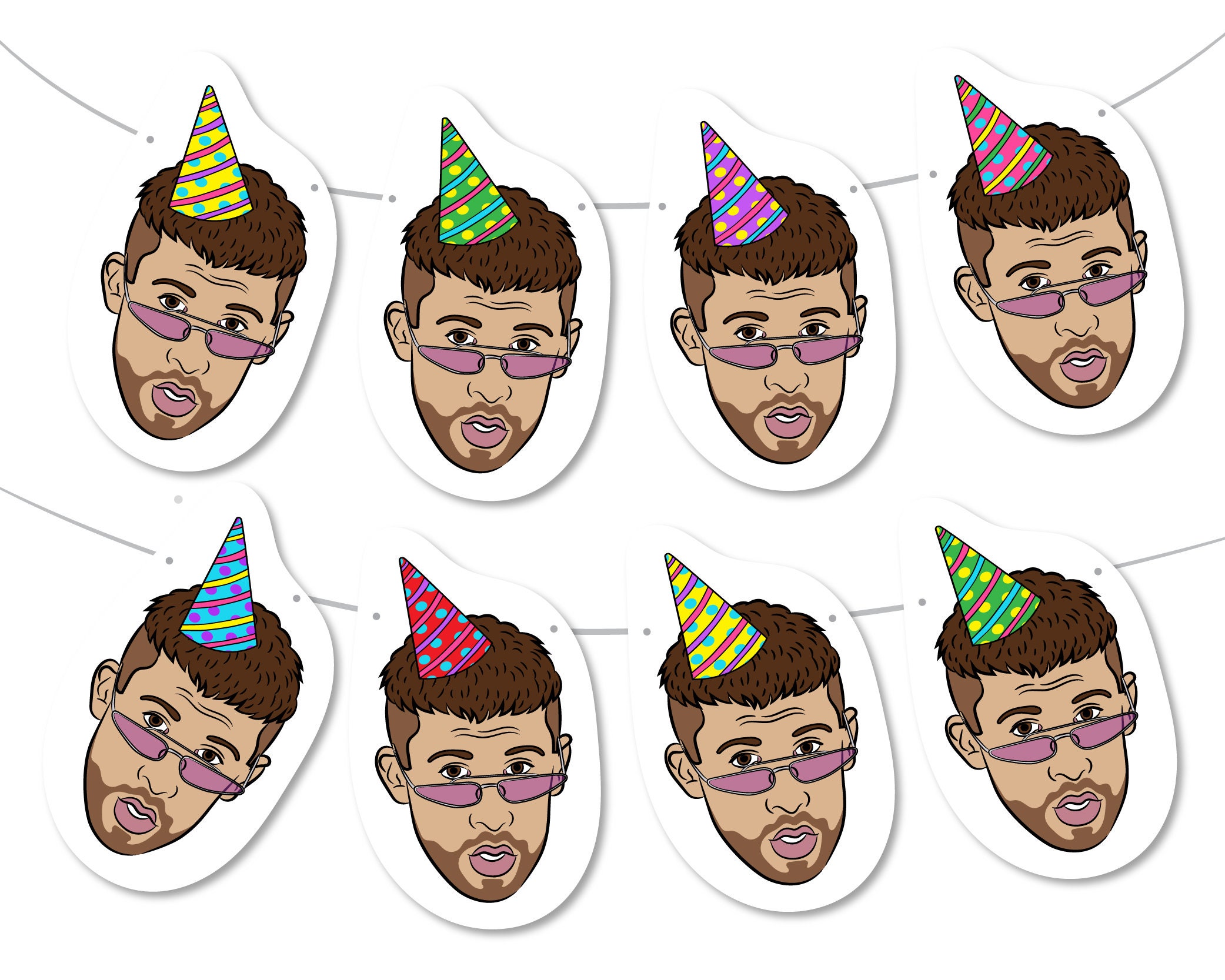 Bad Bunny Banner Bad Bunny Bad Bunny Cake Bad Bunny - Etsy
