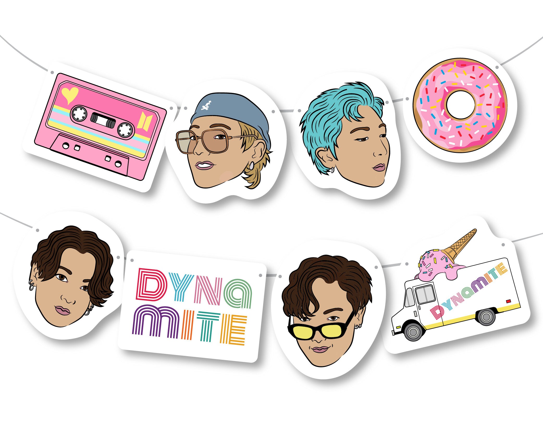 dynamite banner bts birthday