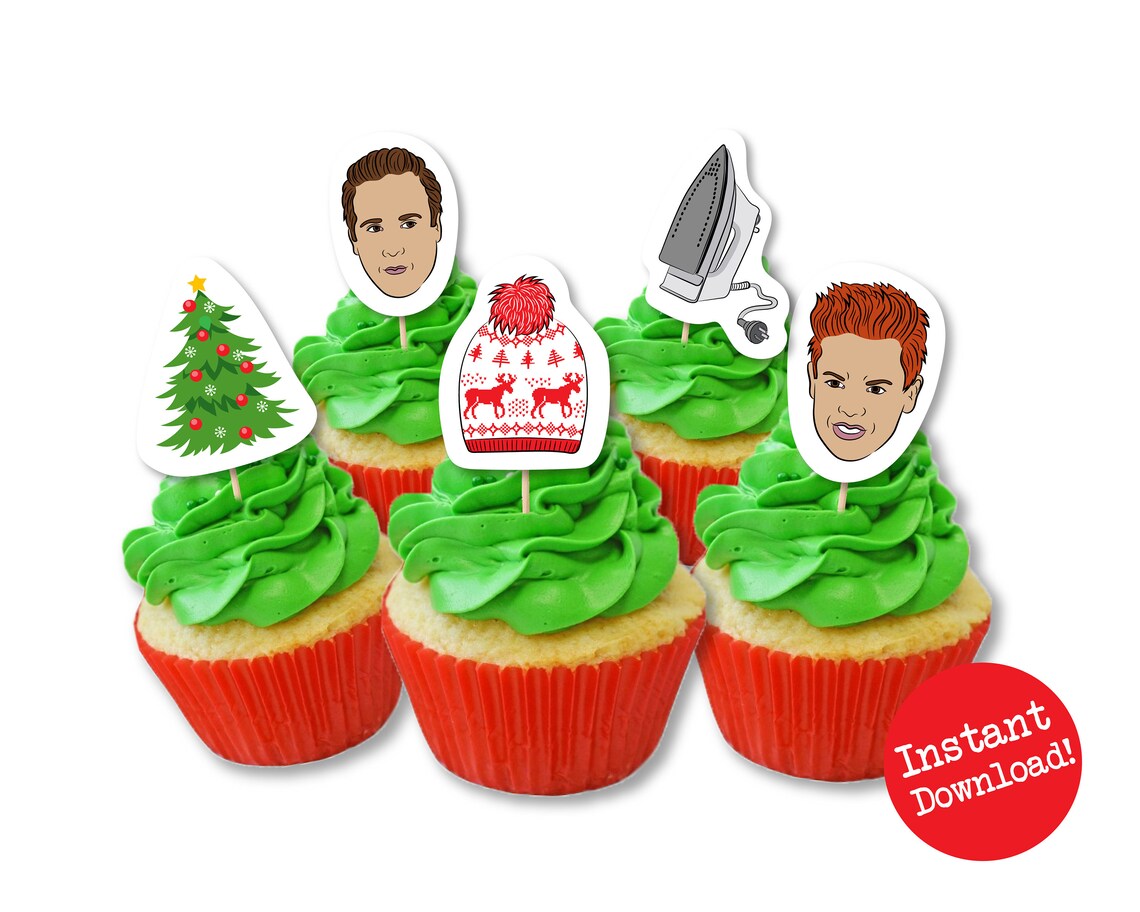 Home Alone Cupcake Toppers Home Alone Cupcakes Home Alone Etsy Ireland