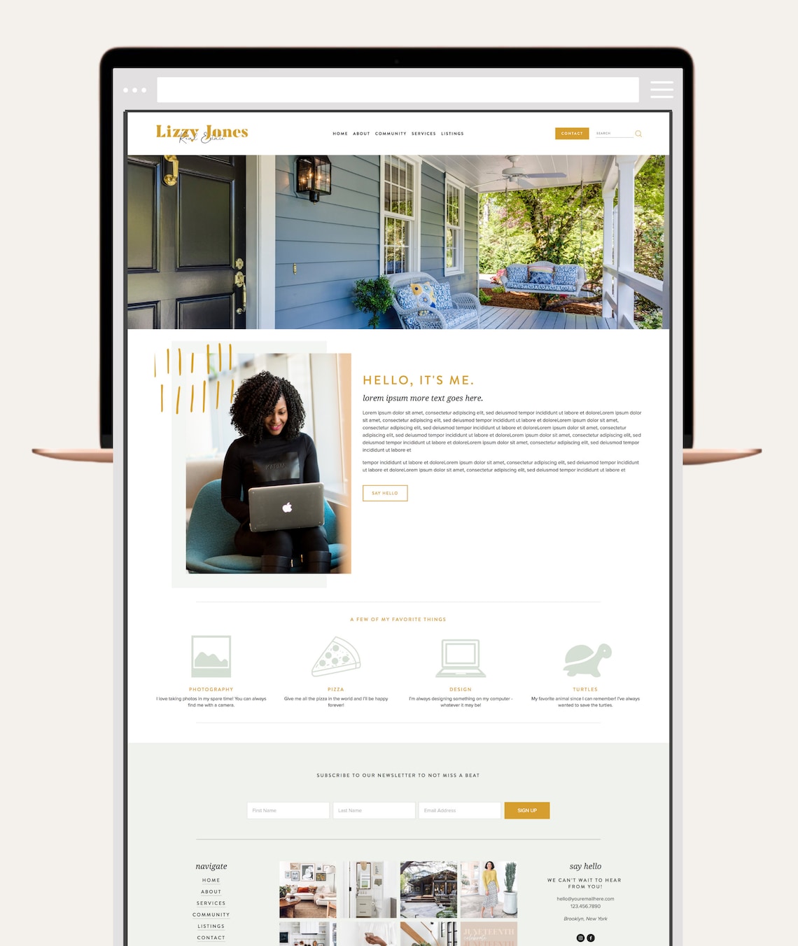 SQUARESPACE WEBSITE TEMPLATE Design for real estate agents Etsy SQUARESPACE WEBSITE TEMPLATE Design for real estate agents Etsy