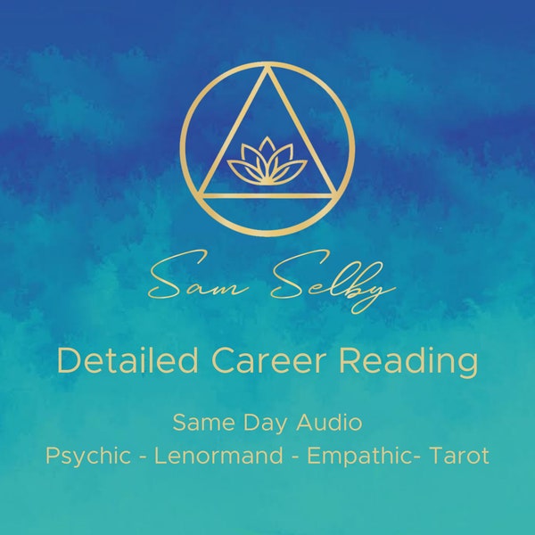 Detailed Career Psychic Reading, Fast Same-day, Lenormand Tarot Reading, Best Accurate, Honest, Readings, Divination, Guidance, Audio