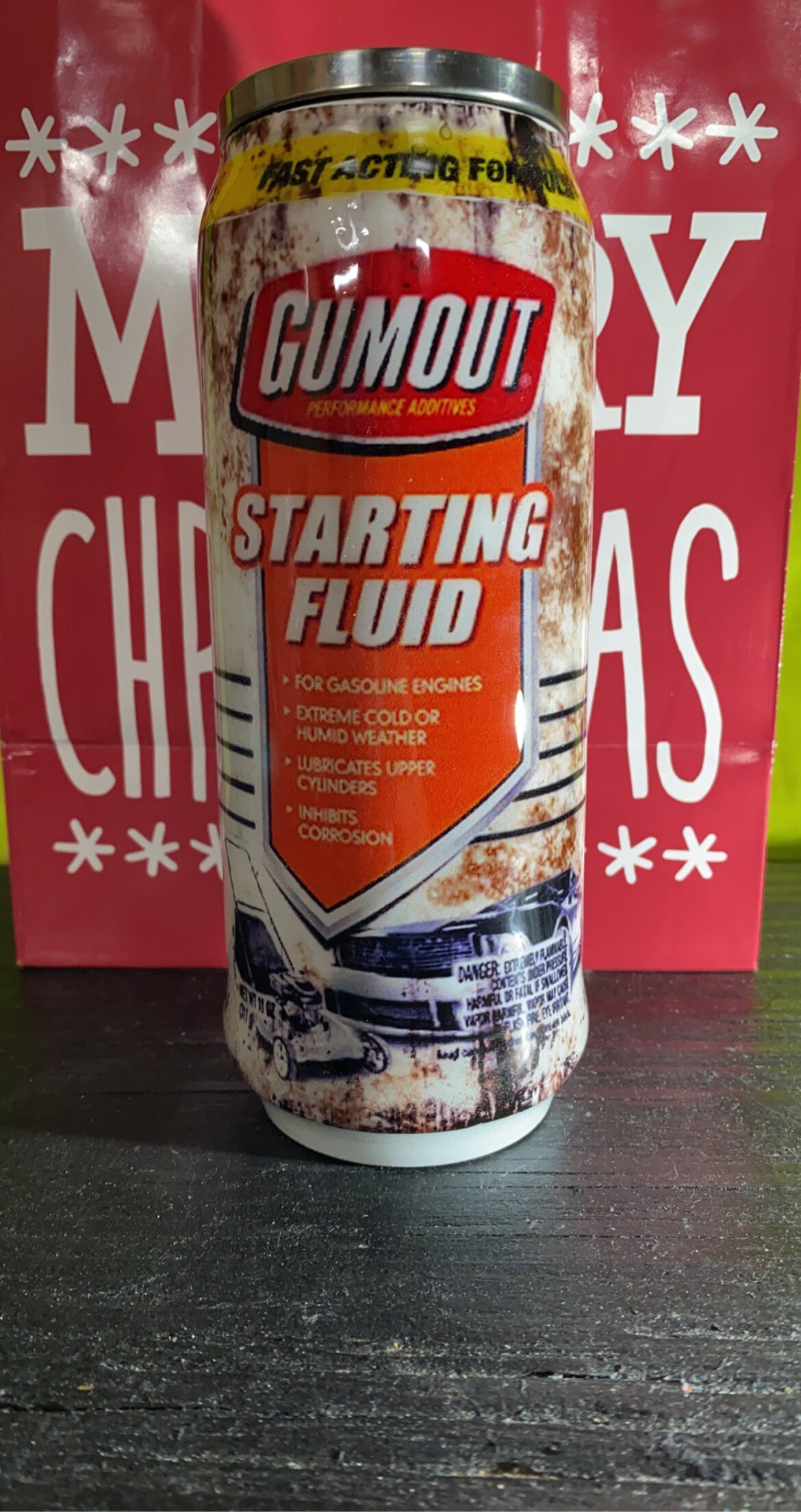 Starting fluid soda can Etsy