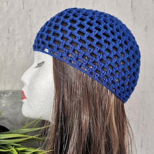 Cappello di transizione, moda anni '20, cappello all'uncinetto, cappello all'uncinetto boho, cappello con teschio, cappello con teschio, cappello a rete lavorato all'uncinetto a mano, ampia selezione di colori immagine 6